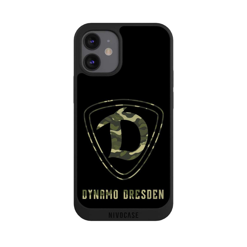 iPhone 12 mini NIVOpure Camo D Schwarz