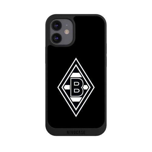 Apple iPhone 12 mini NIVOpure Borussia Raute Schwarz