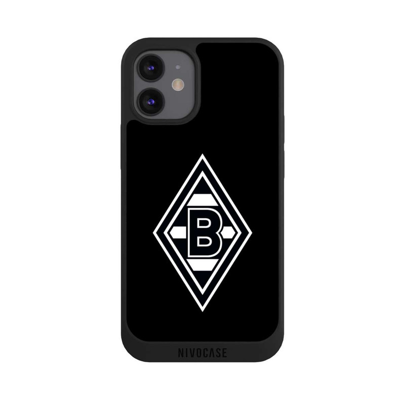 iPhone 12 mini NIVOpure Borussia Raute Schwarz