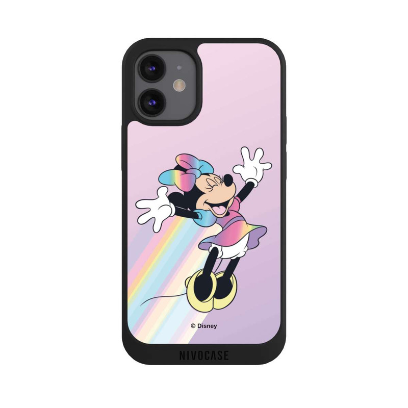 iPhone 12 mini NIVOpure Minnie Arc-en-ciel