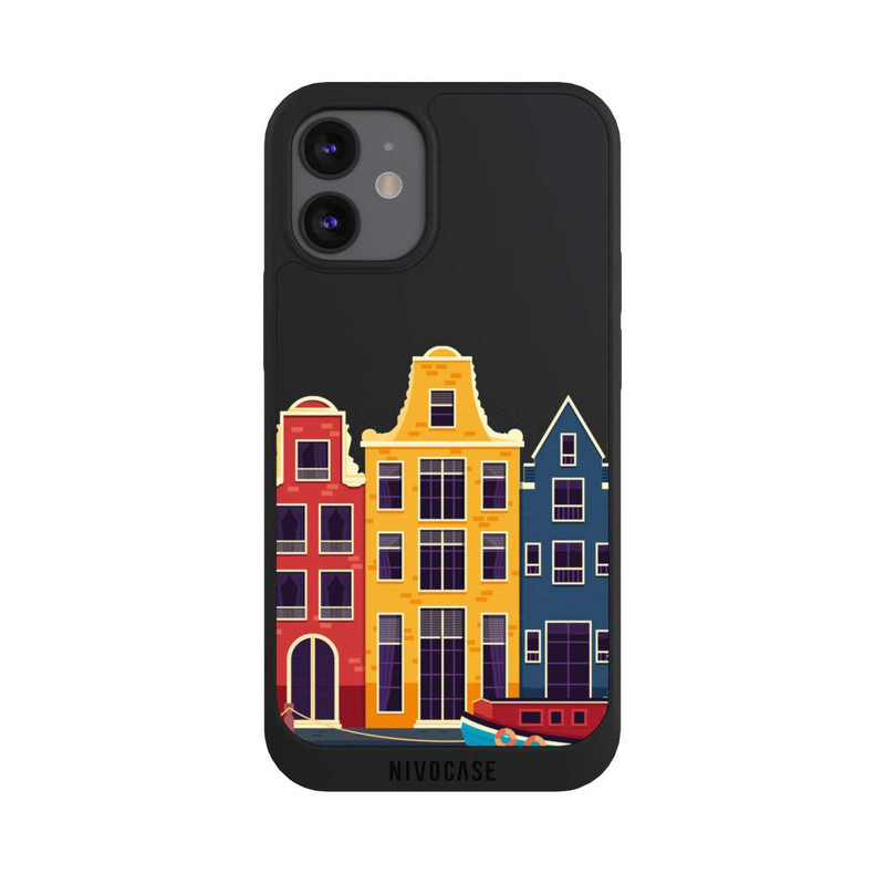 iPhone 12 mini NIVOpure Amsterdam Transparent