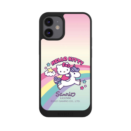 Apple iPhone 12 mini NIVOpure Hello Kitty Regenbogen 