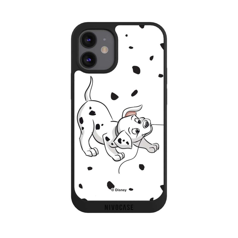iPhone 12 mini NIVOpure Couple Dalmatian Left