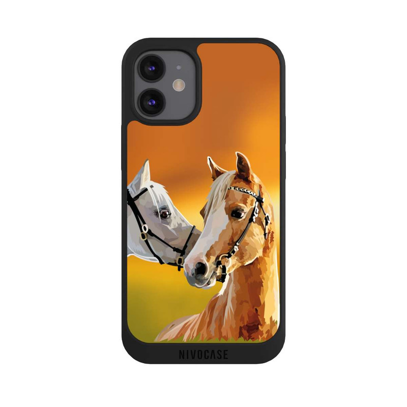 iPhone 12 mini NIVOpure Pferde Zusammen