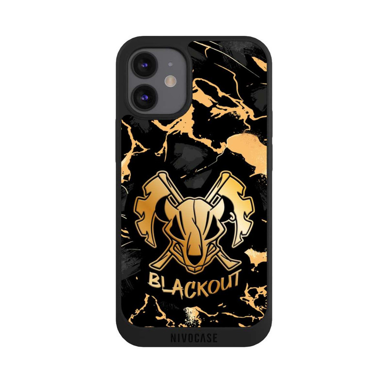iPhone 12 mini NIVOpure Marble Gold Logo