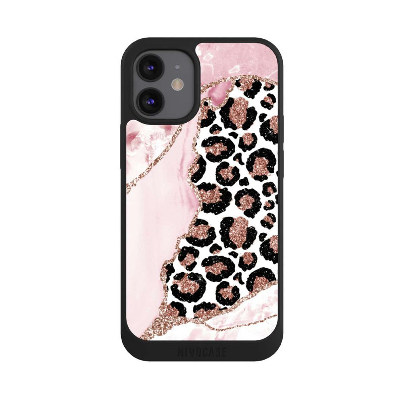 iPhone 12 mini NIVOpure Patterns and Textures Smooth Pink