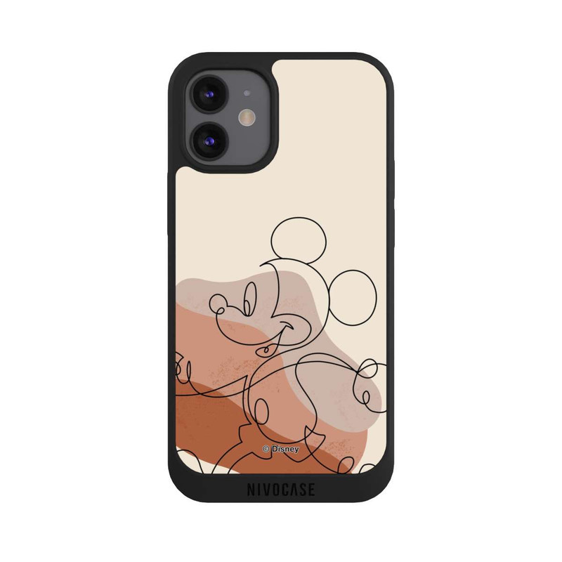 iPhone 12 mini NIVOpure Micky Abstract Lineart