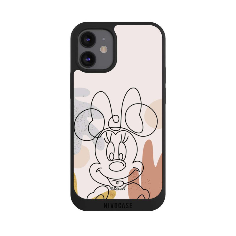 iPhone 12 mini NIVOpure Minnie Abstract Lineart