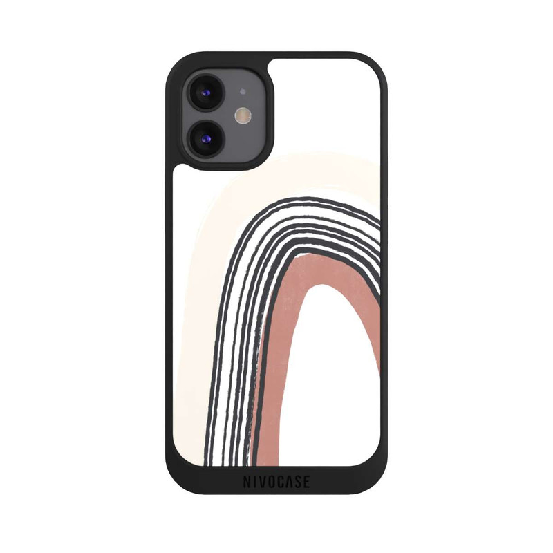 iPhone 12 mini NIVOpure Texturierter Regenbogen