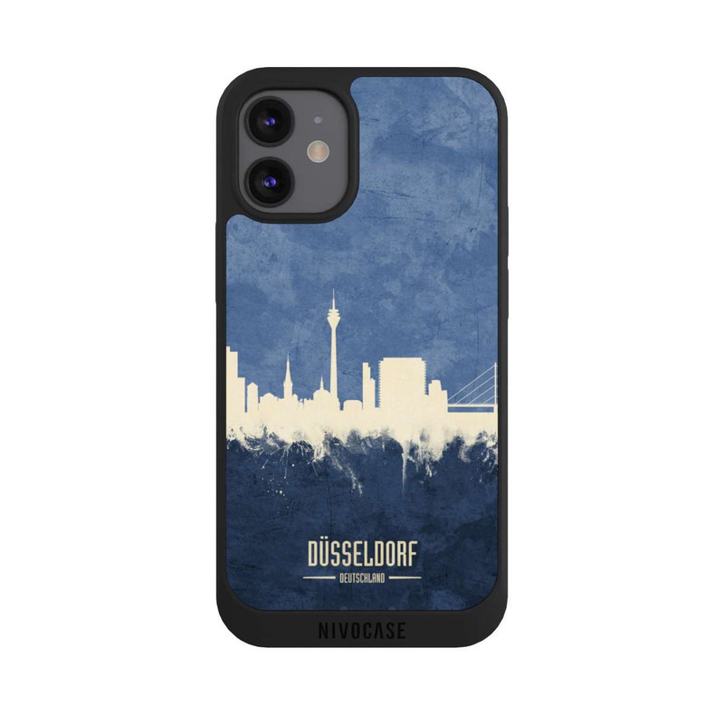 iPhone 12 mini NIVOpure Düsseldorf Allemagne Skyline