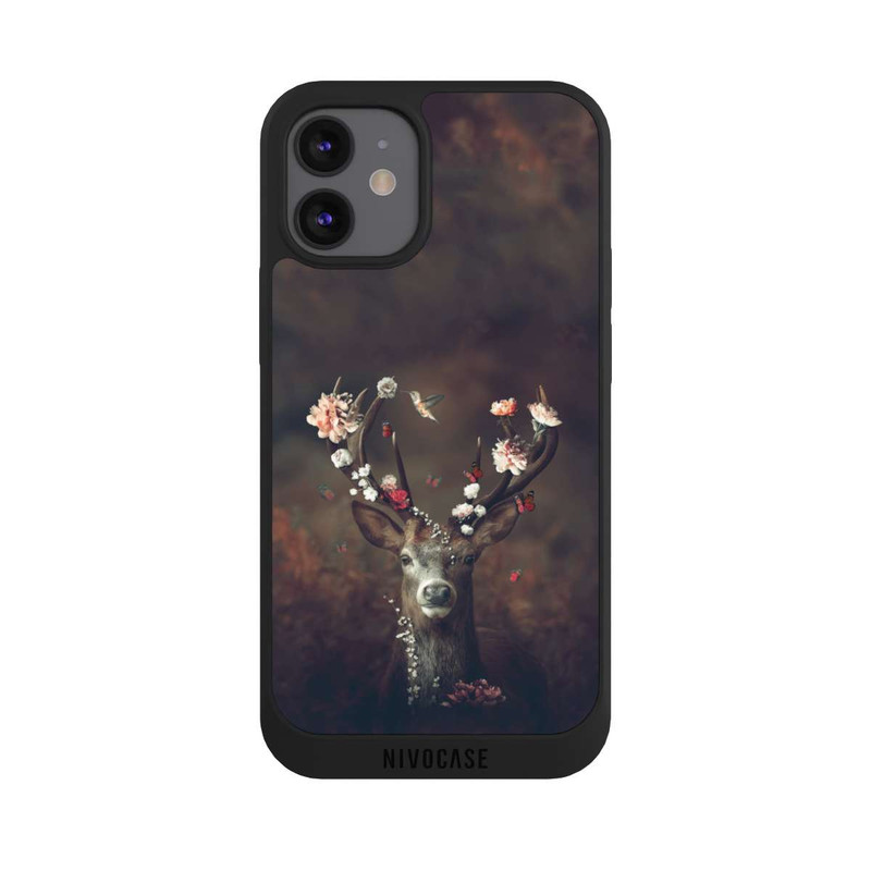 iPhone 12 mini NIVOpure Fauna Flora Hirsch