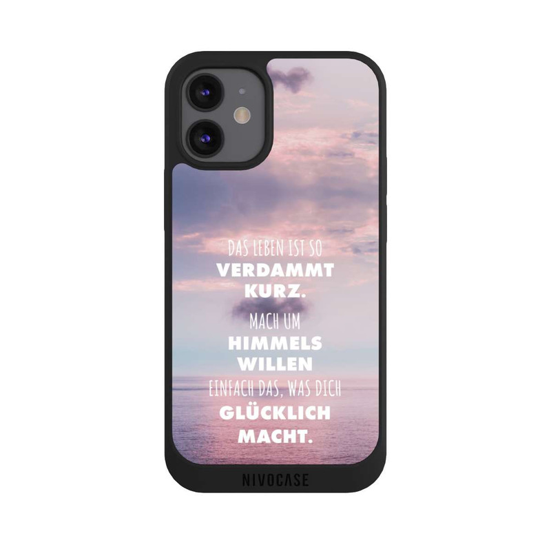 iPhone 12 mini NIVOpure Das Leben Ist So Verdammt Kurz