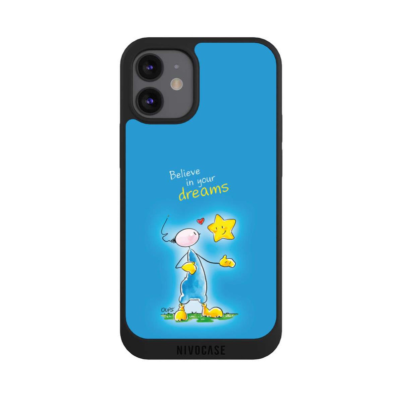 iPhone 12 mini NIVOpure Believe In Your Dreams Blau