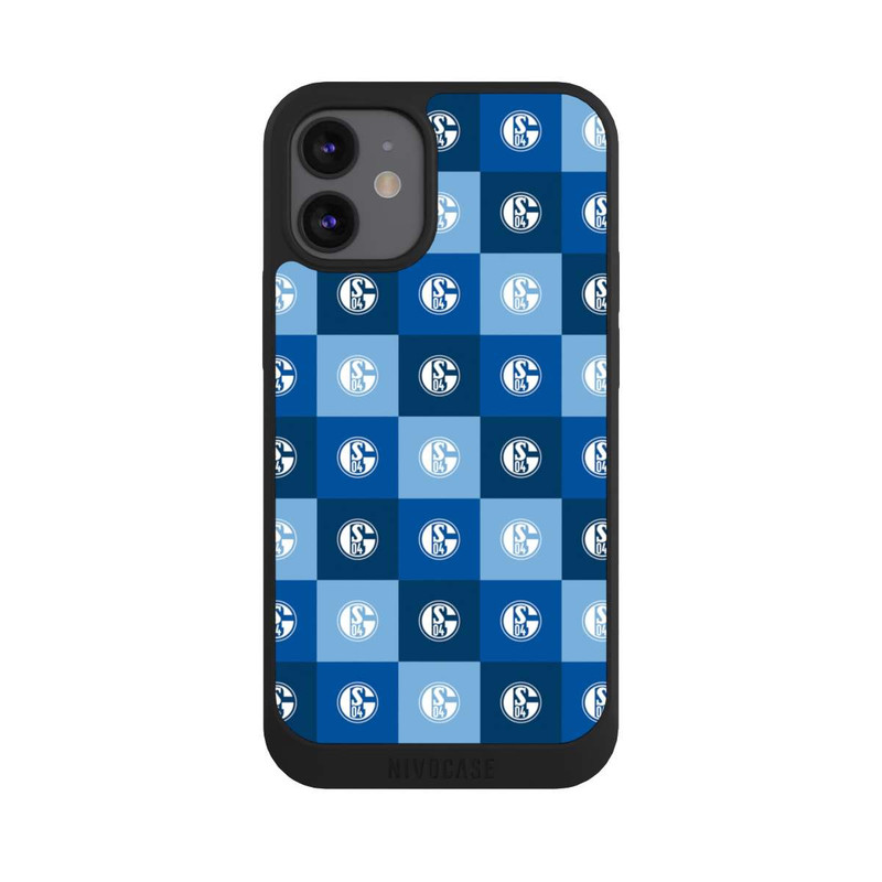 iPhone 12 mini NIVOpure Schalke 04 Muster