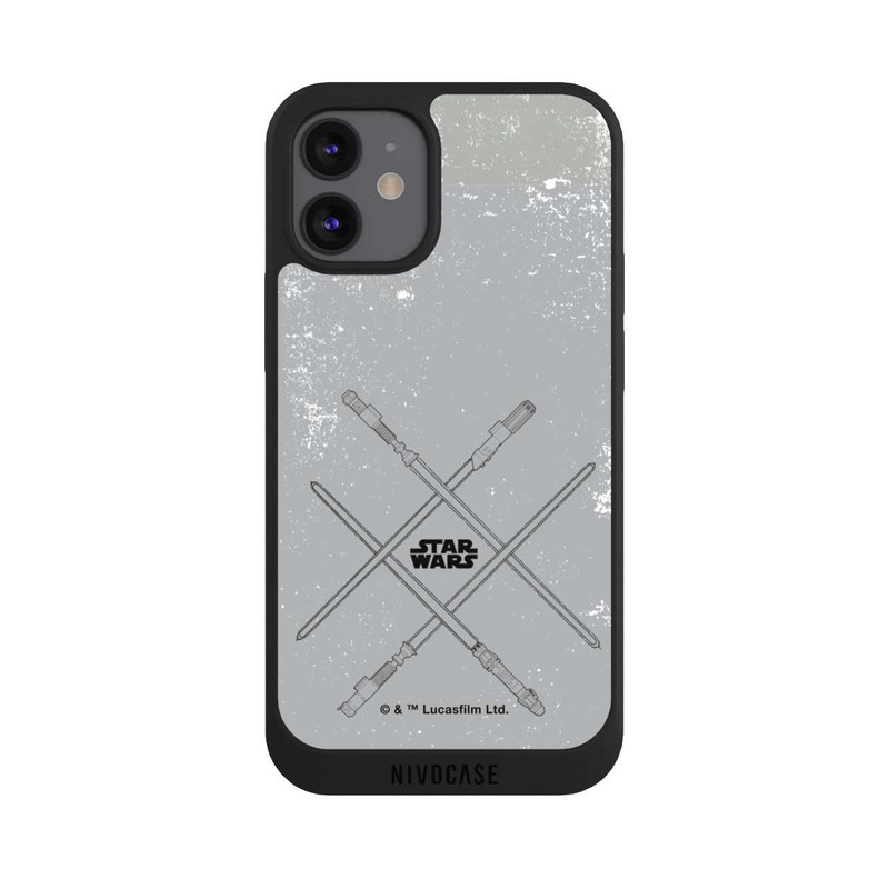 iPhone 12 mini NIVOpure Lichtschwerter Grau