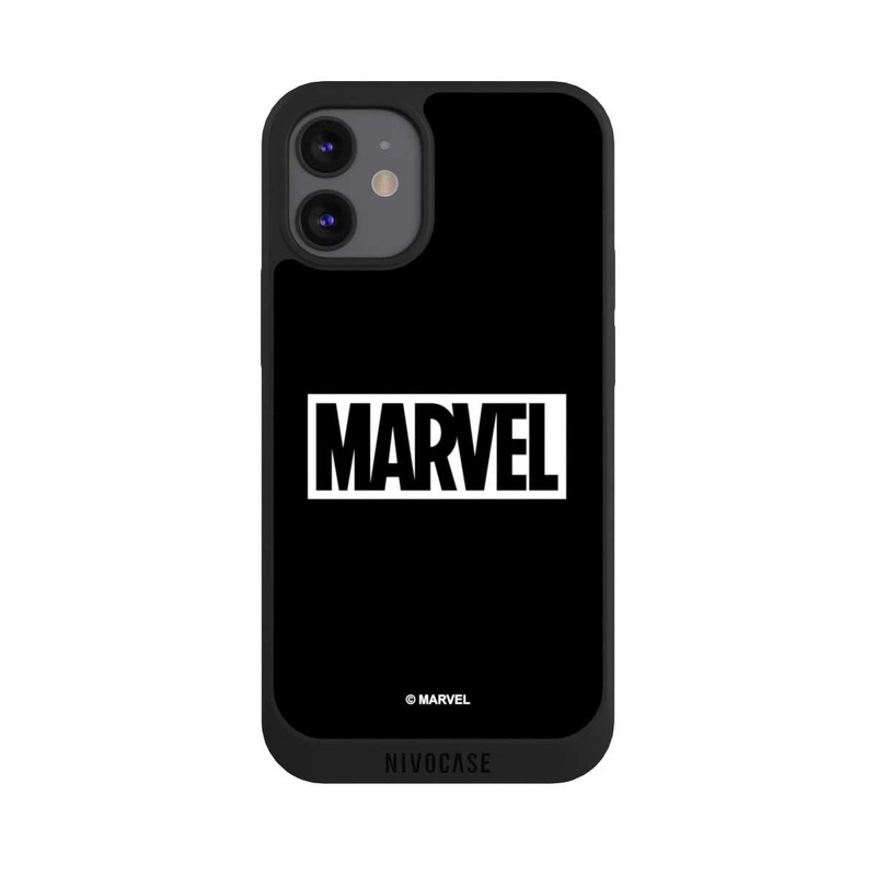 iPhone 12 mini NIVOpure Marvel Logo Black