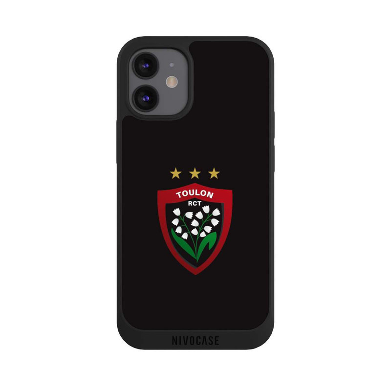 iPhone 12 mini NIVOpure Logo RC Toulonnais Noir