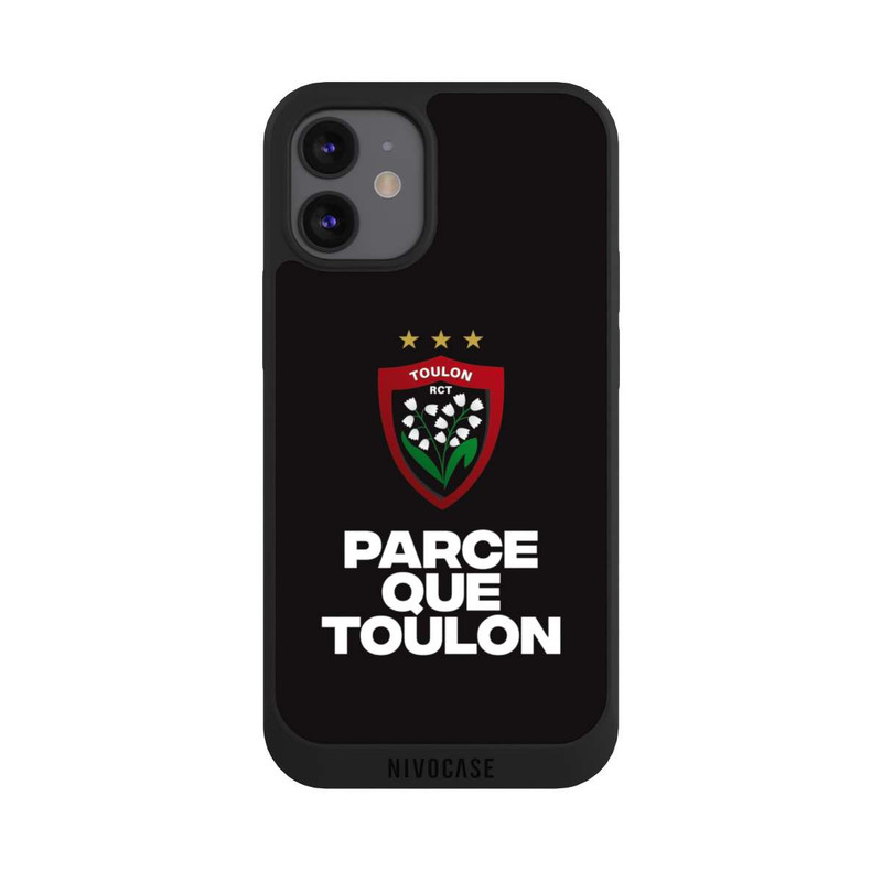 iPhone 12 mini NIVOpure Parce Que Toulon Schwarz