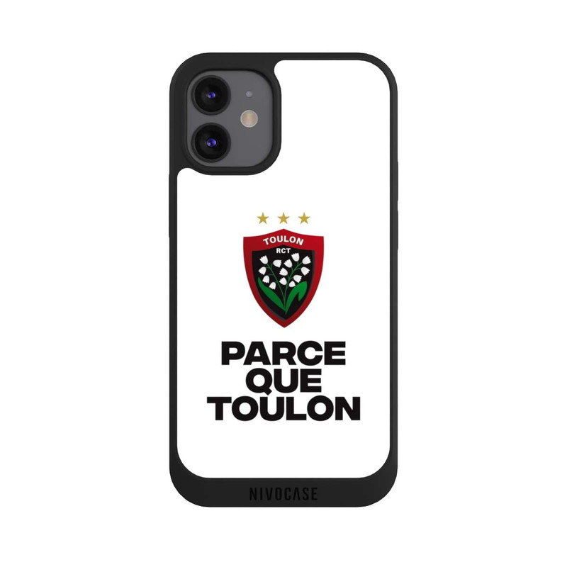 iPhone 12 mini NIVOpure Parce Que Toulon White