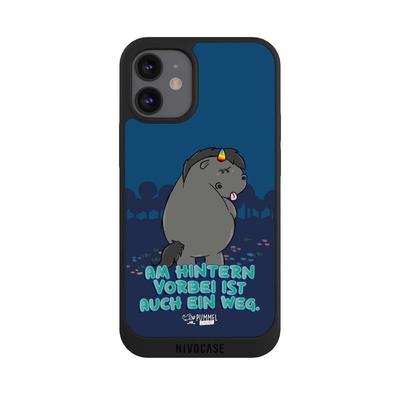 iPhone 12 mini NIVOpure Grummeleinhorn am Hintern vorbei