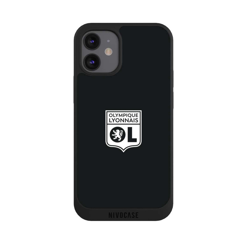 iPhone 12 mini NIVOpure OL Logo Schwarz und Weiß