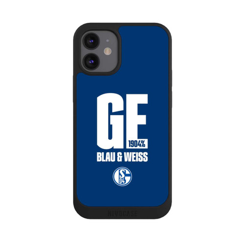 Apple iPhone 12 mini NIVOpure S04 GE Blau &amp; Weiss