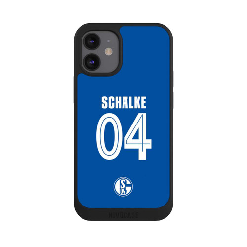 Apple iPhone 12 mini NIVOpure Schalke 04 Hellblau