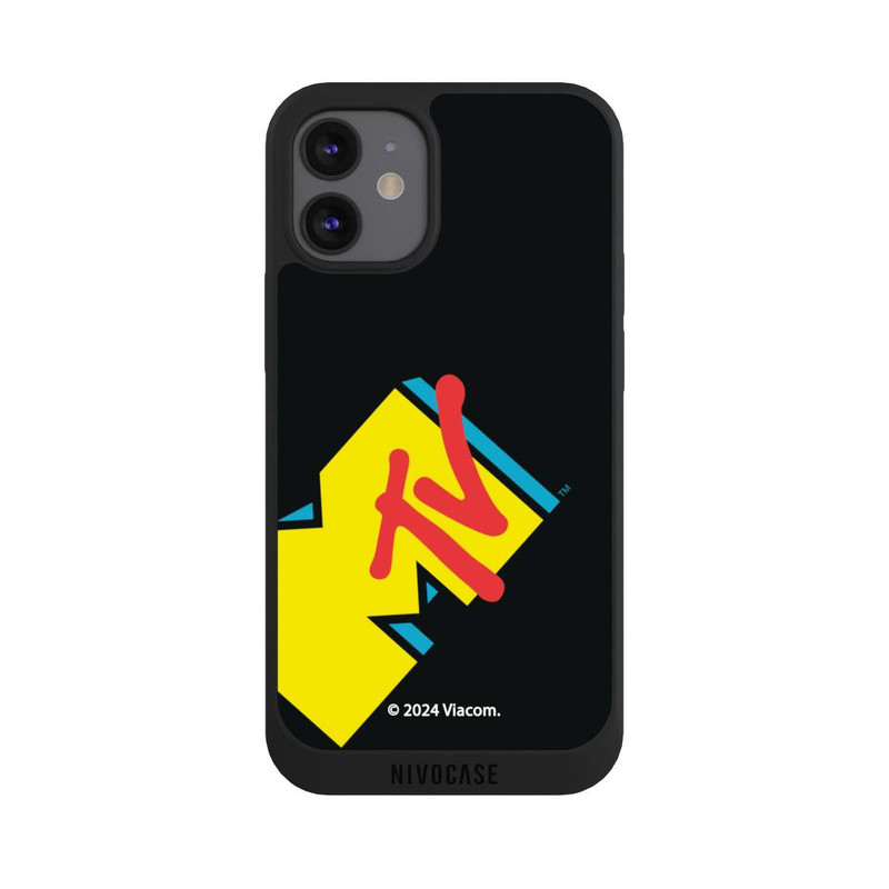 iPhone 12 mini NIVOpure MTV Logo Yellow