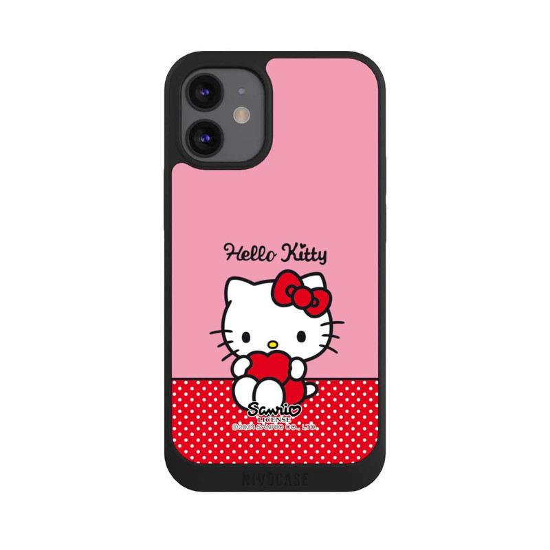 iPhone 12 mini NIVOpure Hello Kitty sitzend mit Herz