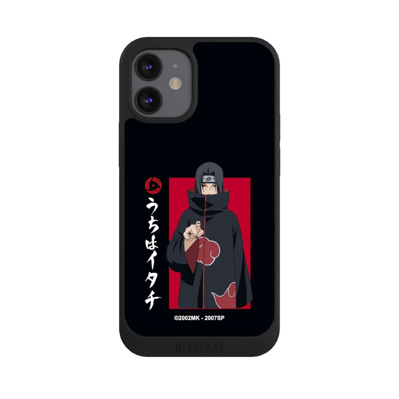 iPhone 12 mini NIVOpure Itachi Geste Schwarz