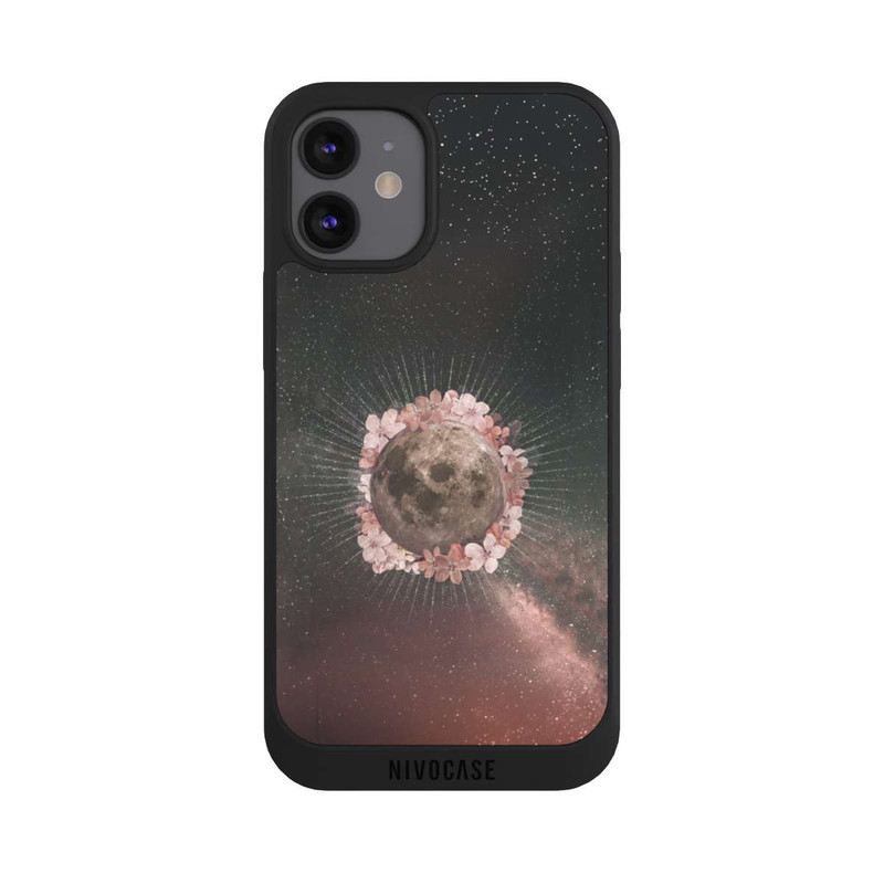 iPhone 12 mini NIVOpure Lumière de lune florale
