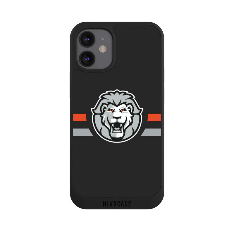 iPhone 12 mini NIVOpure Löwen Logo and Stripes