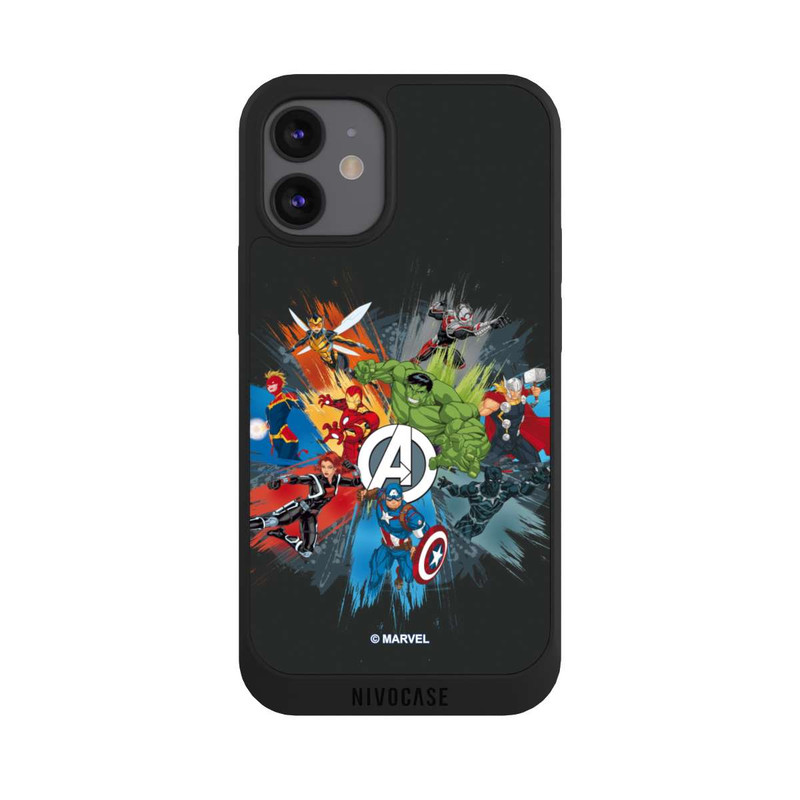 iPhone 12 mini NIVOpure Marvel's Avengers Black
