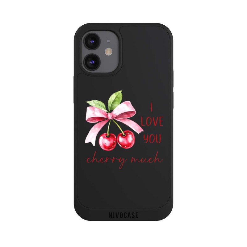 iPhone 12 mini NIVOpure I Love You Cherry Much with AI