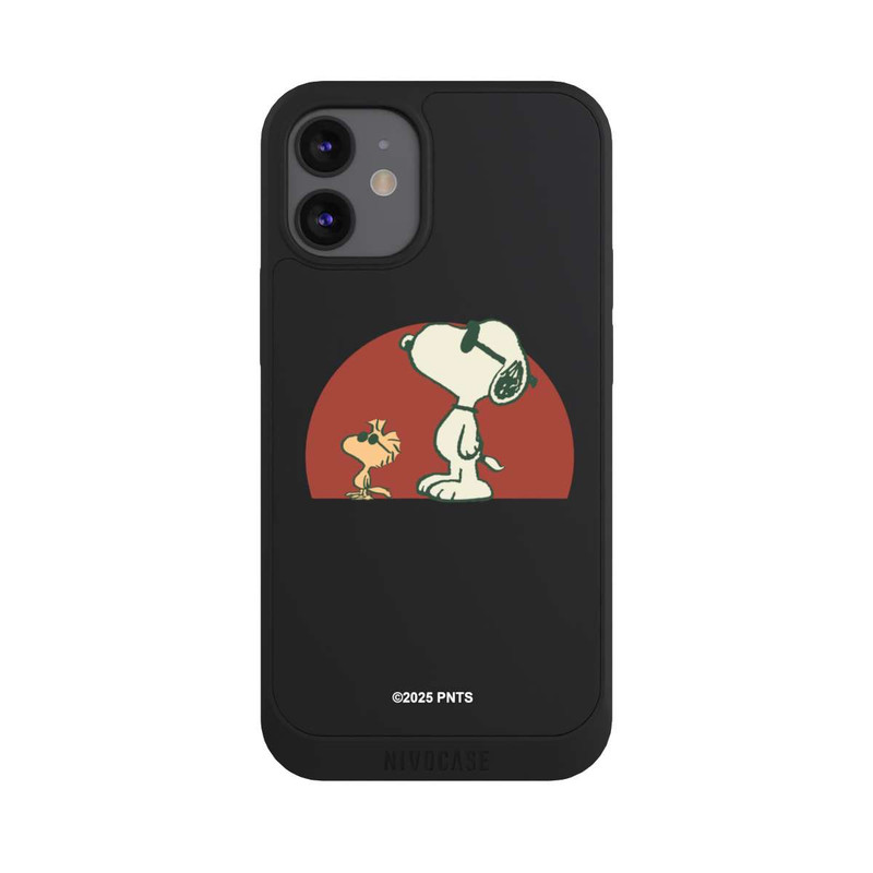 iPhone 12 mini NIVOpure Snoopy Woodstock Far Out transparent