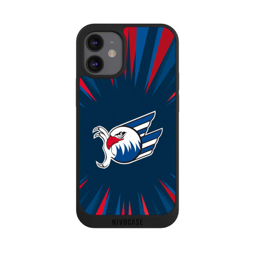 Apple iPhone 12 mini NIVOpure Adler Mannheim Strahlen Blau Rot