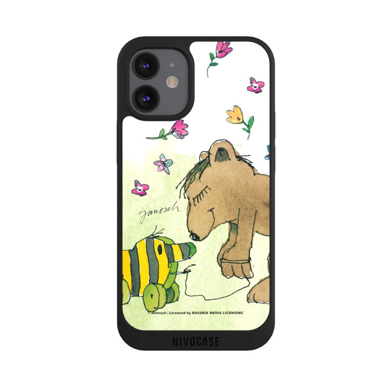 iPhone 12 mini NIVOpure Bär und Tigerente Blumenregen