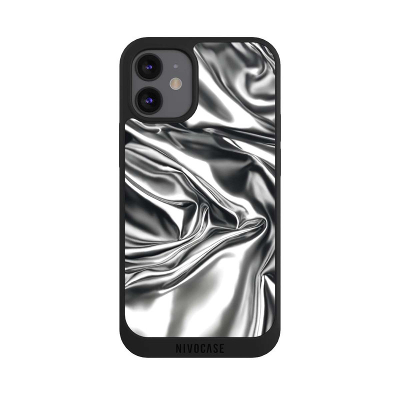 iPhone 12 mini NIVOpure Shiny Chrome Silver