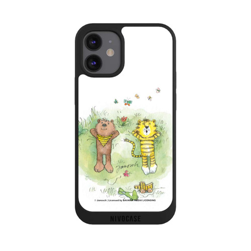 Apple iPhone 12 mini NIVOpure Bär und Tiger Blumenwiese