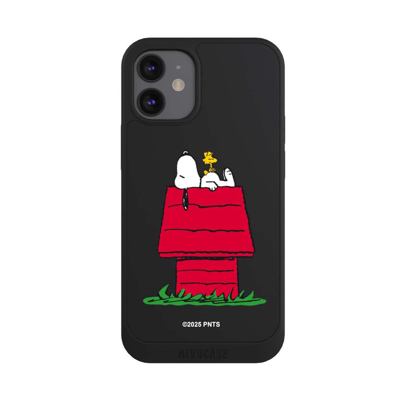 iPhone 12 mini NIVOpure Snoopy and Woodstock Classic transparent