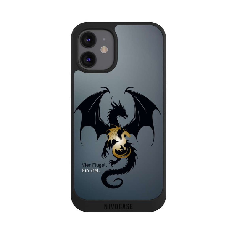 iPhone 12 mini NIVOpure Vier Flügel Ein Ziel