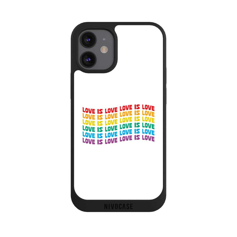 iPhone 12 mini NIVOpure Love is Love Flag