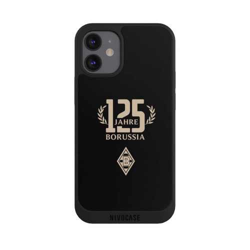 Apple iPhone 12 mini NIVOpure Borussia 125 Jahre Schwarz