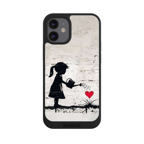 Apple iPhone 12 mini NIVOpure Girl Watering Bunch of Flowers 