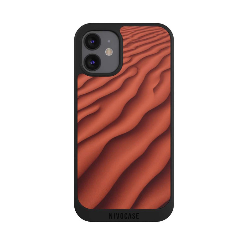 iPhone 12 mini NIVOpure Structure de sable rouge avec AI