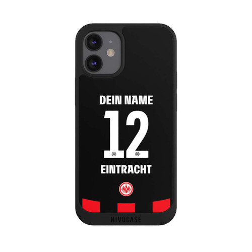 Apple iPhone 12 mini NIVOpure Eintracht Frankfurt Trikot Personalisierbar 25-26