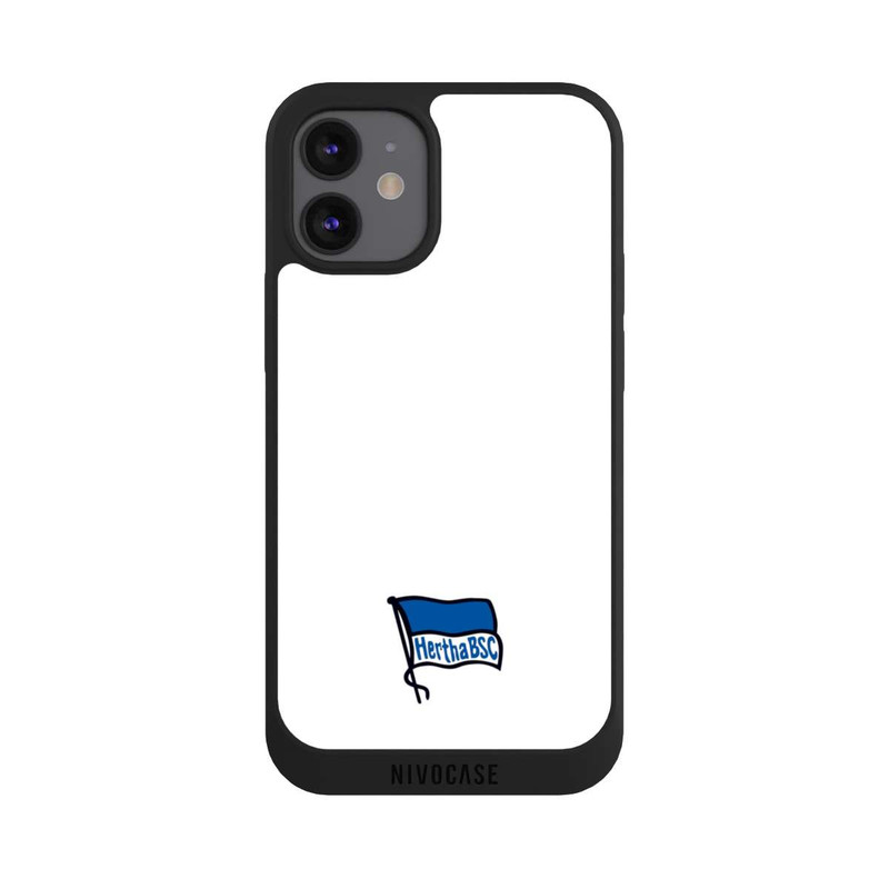 iPhone 12 mini NIVOpure Hertha BSC Logo Weiß