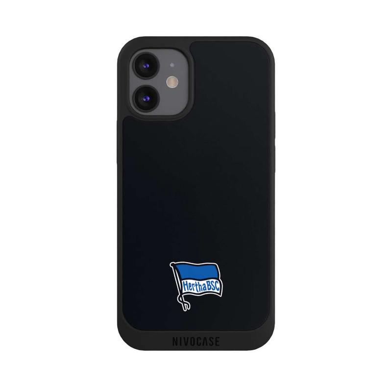 iPhone 12 mini NIVOpure Hertha BSC Logo Schwarz