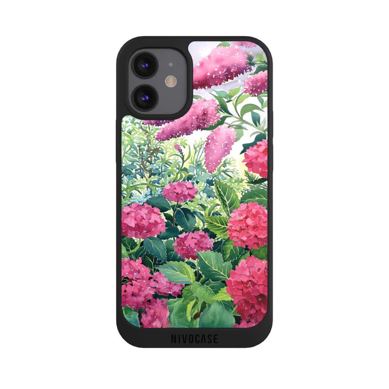 iPhone 12 mini NIVOpure Garden Hydrangeas and Buddleia by Christopher Ryland