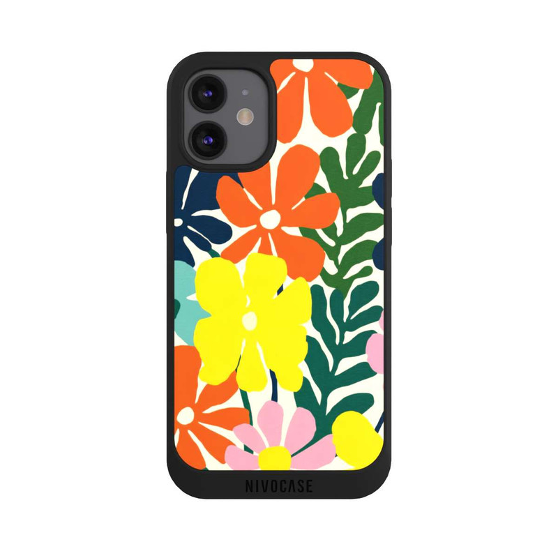 iPhone 12 mini NIVOpure Blumen Farbenpracht
